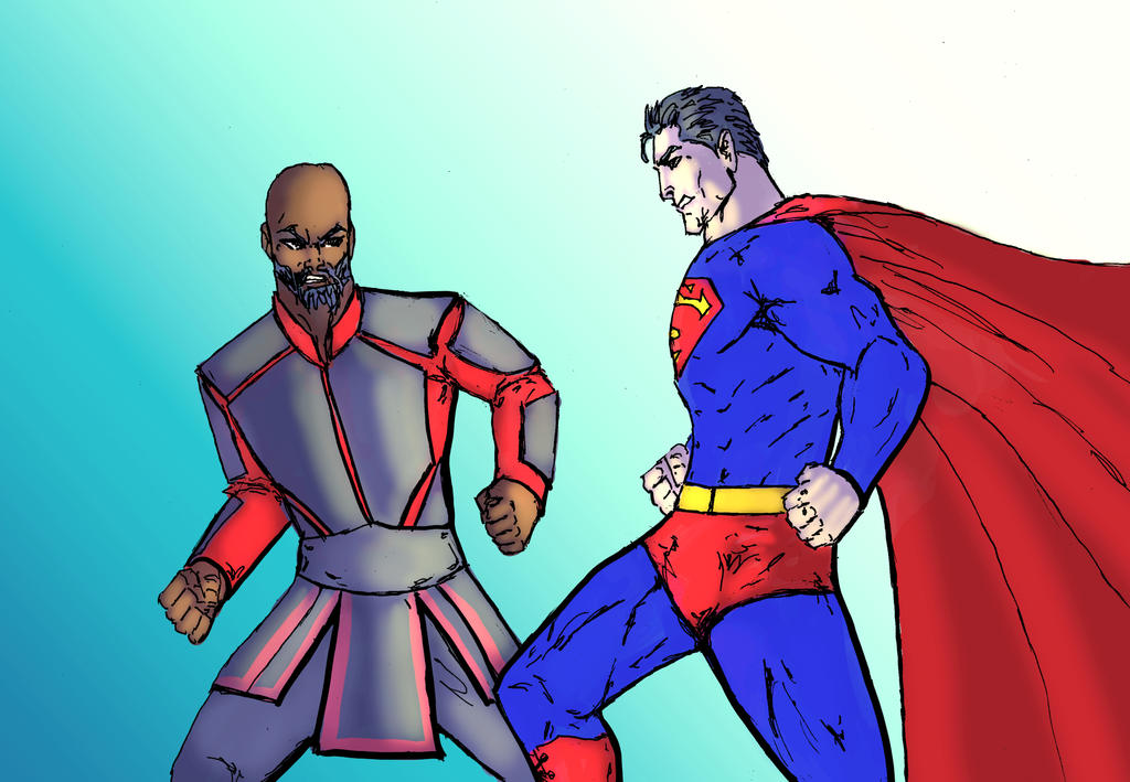 Superman Vs Zod by MichaelMcDonnell on DeviantArt
