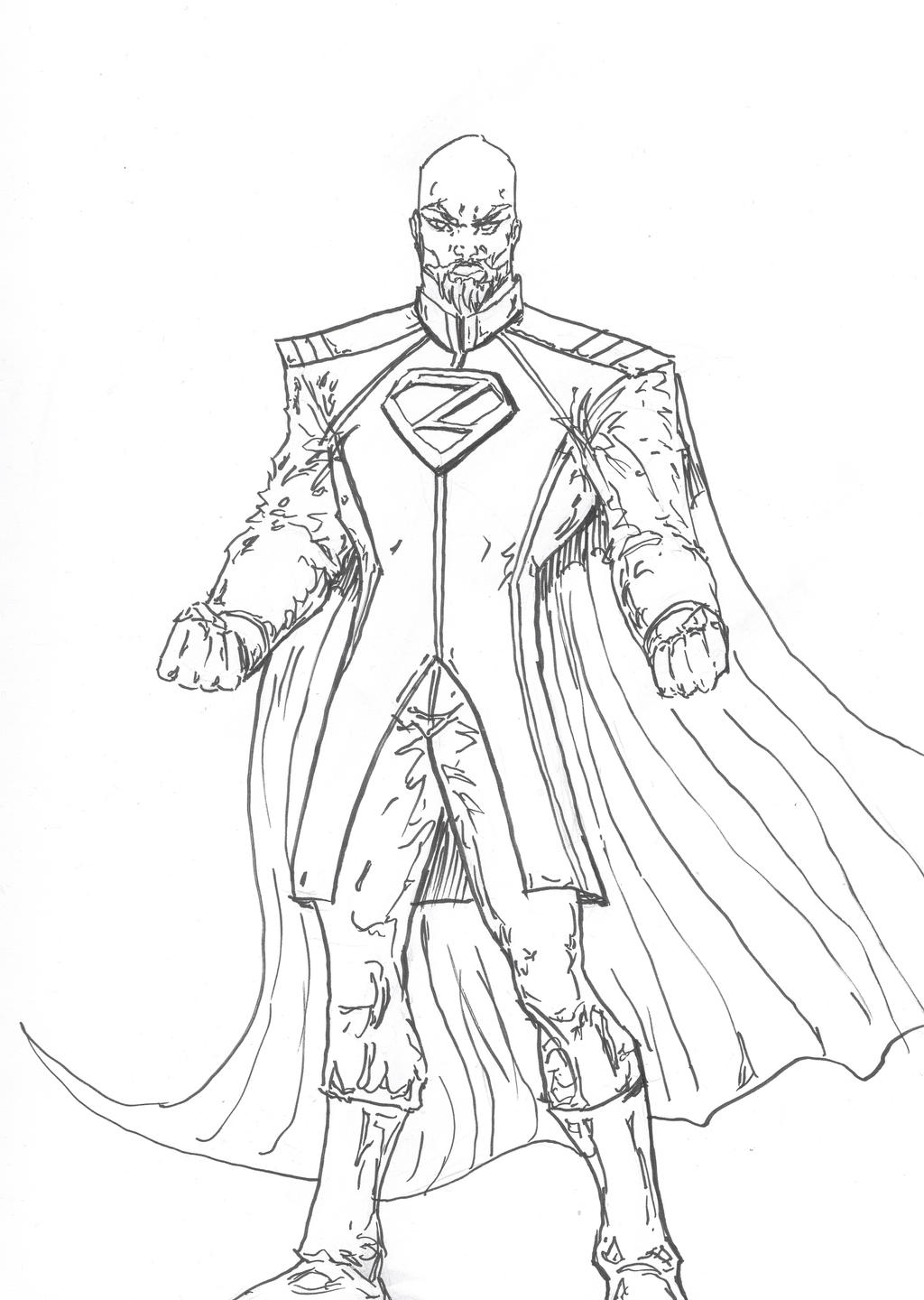Zodd Draw General Zod by Michael-McDonnell on DeviantArt