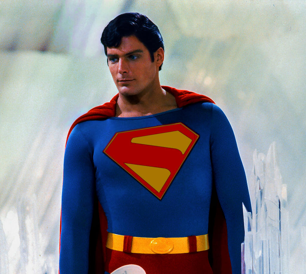 Christopher Reeve With Kingdom Come Logo by Michael-McDonnell on DeviantArt