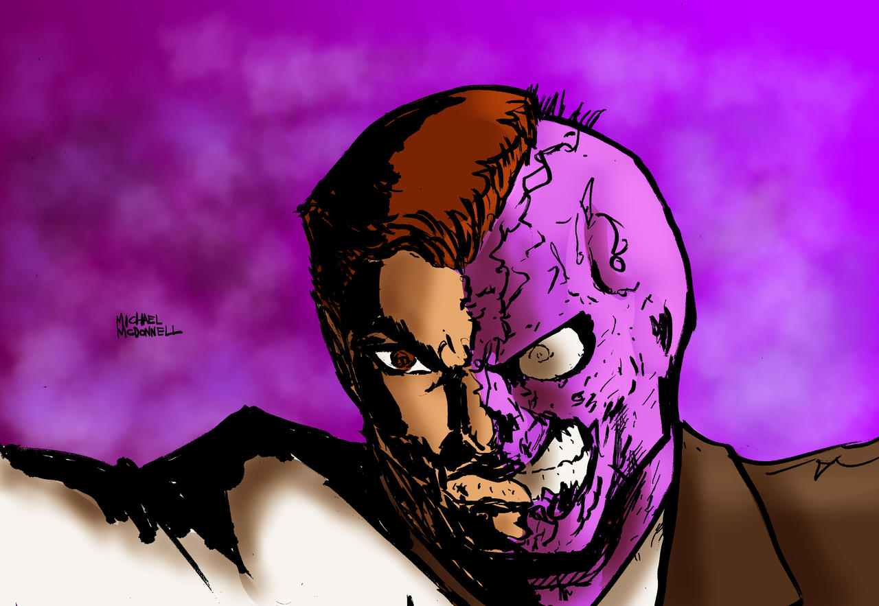 Two Facea Two Face by Michael-McDonnell on DeviantArt