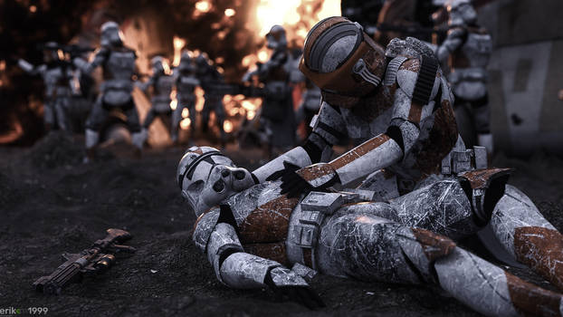 A soldier's most powerful weapon is courage by Erik-M1999