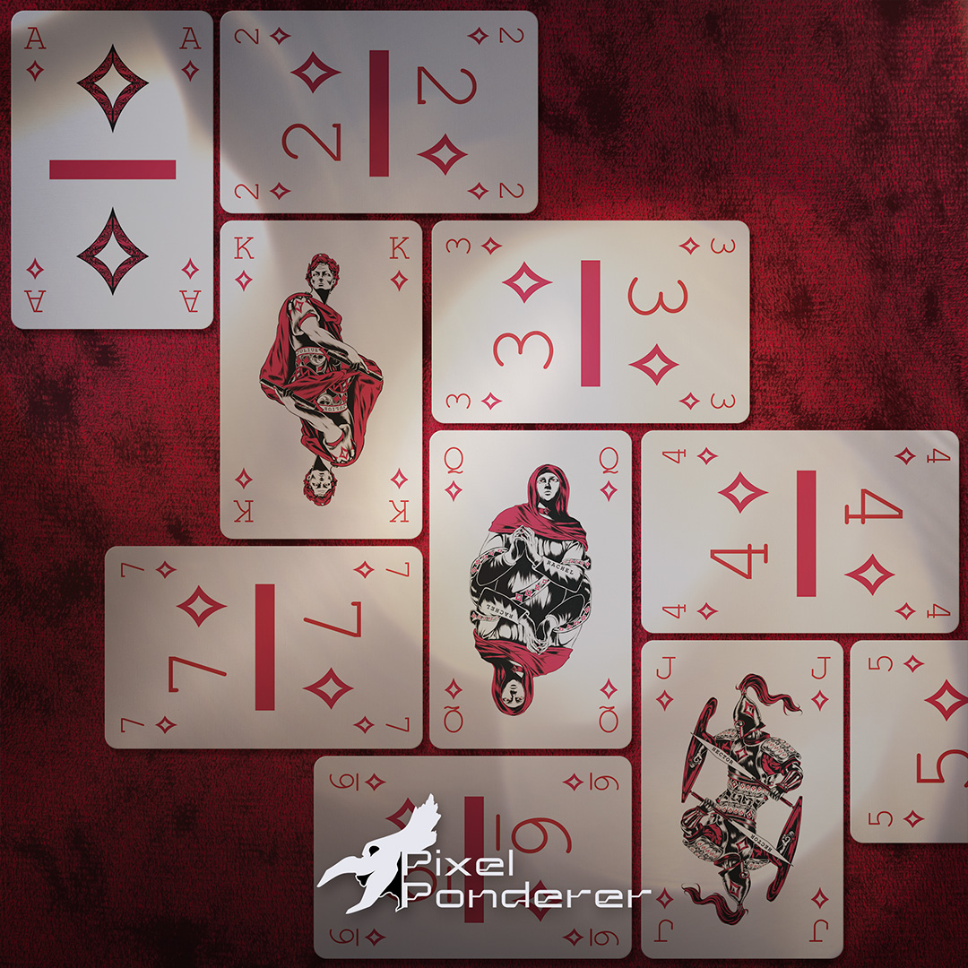 Optimal Deck - Suit of Diamonds