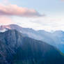 sky and mountains