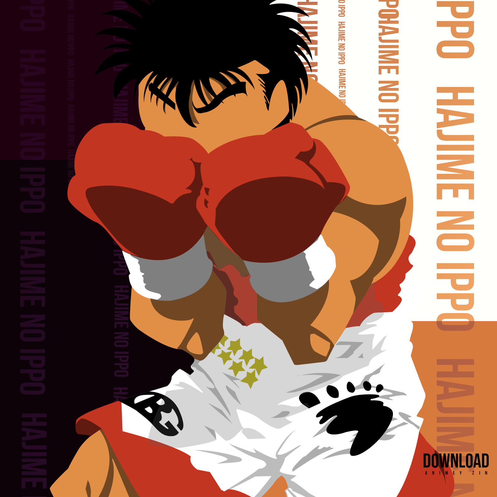 Minimalistic Ippo(Hajimi no ippo) created by Anime by AnimeyZin on ...