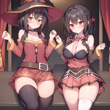 Megumin Yunyun on stage