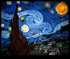 starry night finished