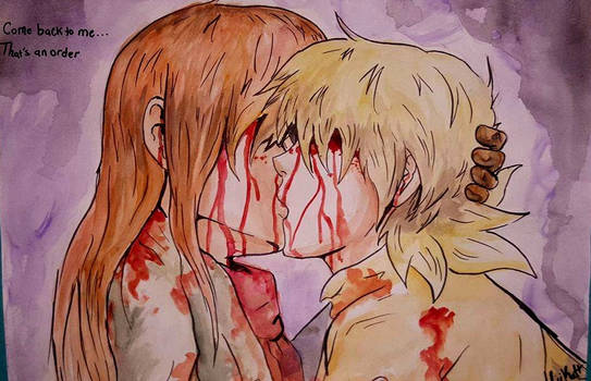 Pip X Seras Kiss
