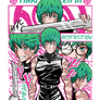 Maki Zenin Heavenly Restriction Pink Neon Art