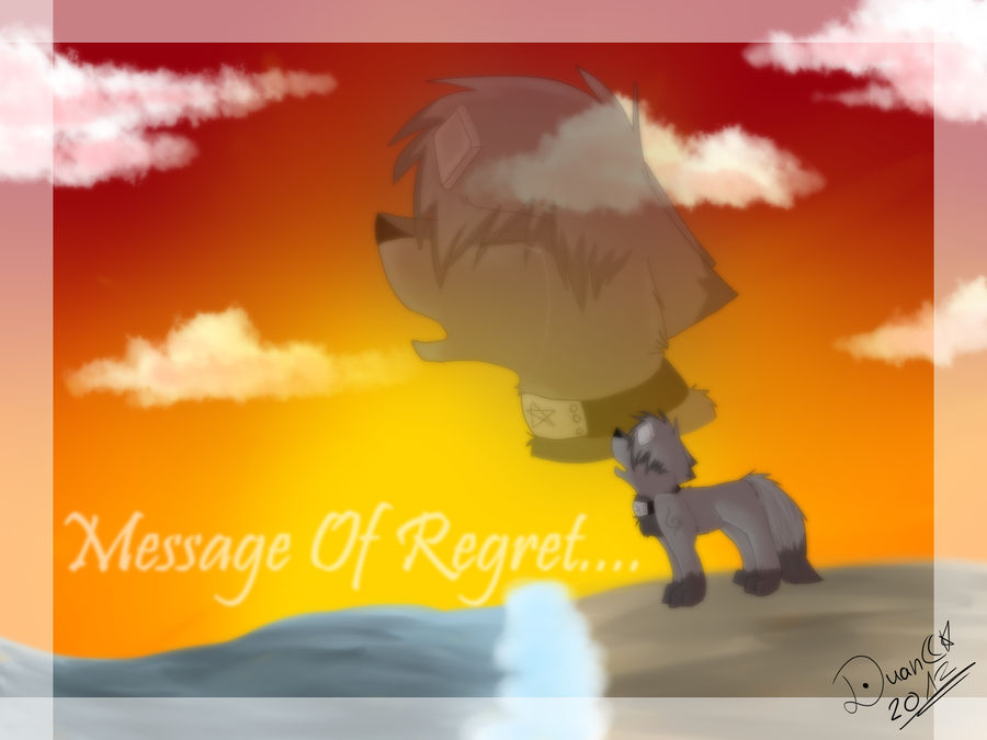 Message Of Regret... by StupidUsagiSan on DeviantArt