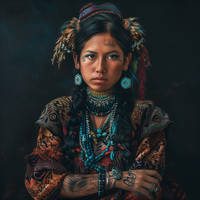 Aztec lady