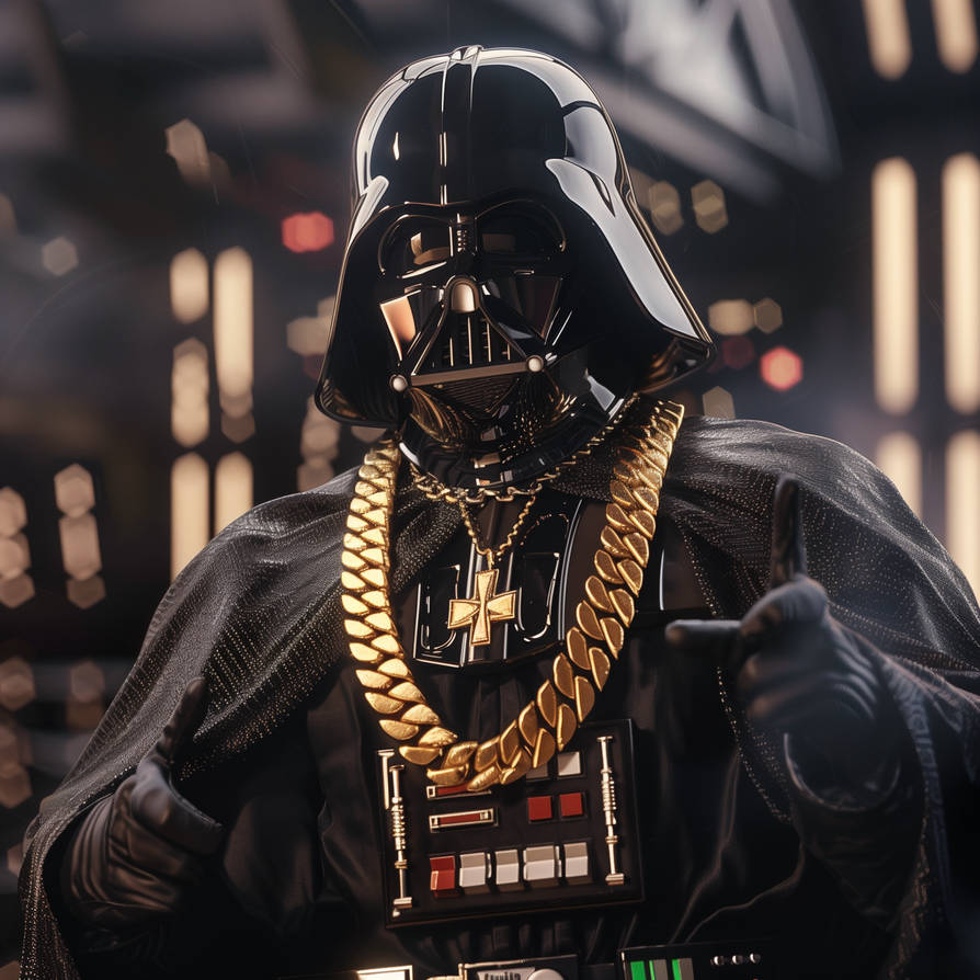 Darth Wader is LA rapper by Lynxette79 on DeviantArt