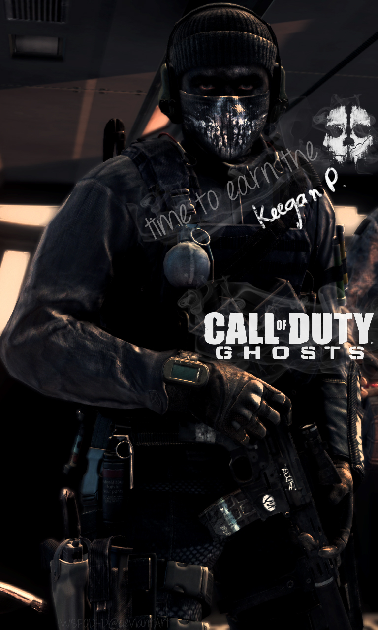 Call of Duty Ghosts - Keegan Phone Wallpaper