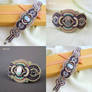 Bracelet with soutache