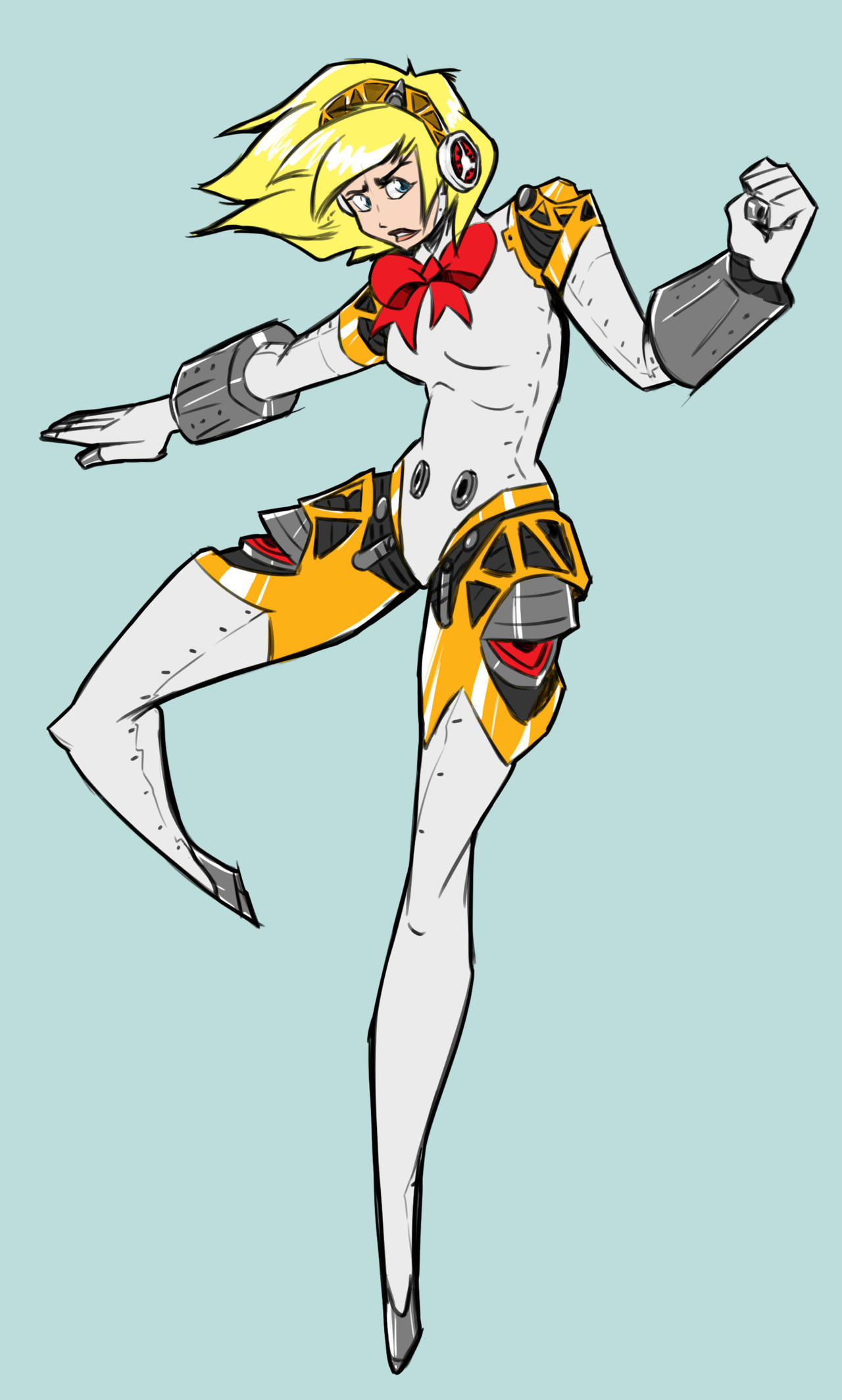 Aigis Persona 3 by ItzyabuoiMike on DeviantArt