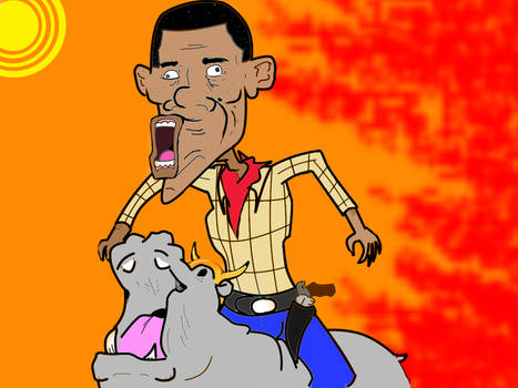 Obama War-Hippo