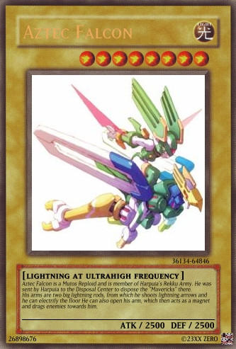 Yu-Gi-Oh Aztec Falcon Card by Zero678 on DeviantArt