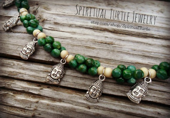 RiverShell Buddha Head Charm Anklet Promo