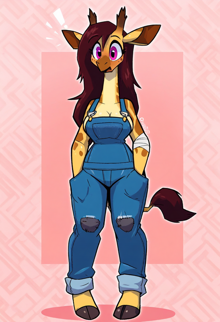 Overalls by RoseyPoseyKo on DeviantArt