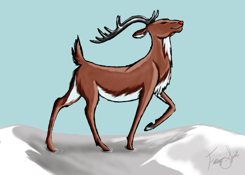 Rudolph the Red-Nosed Reindeer by Pantheryx on DeviantArt