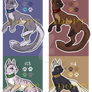 [OPEN]Feline Point Adopts (2/4) + no collar option