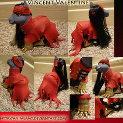 Vincent Valentine Custom Pony