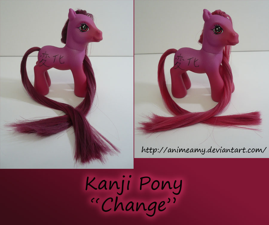 Kanji Change Pony