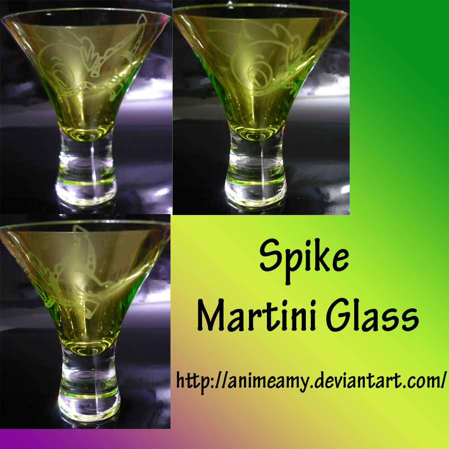 MLP Spike Martini Glass