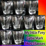 MLP Cutie Mark Shot Glass