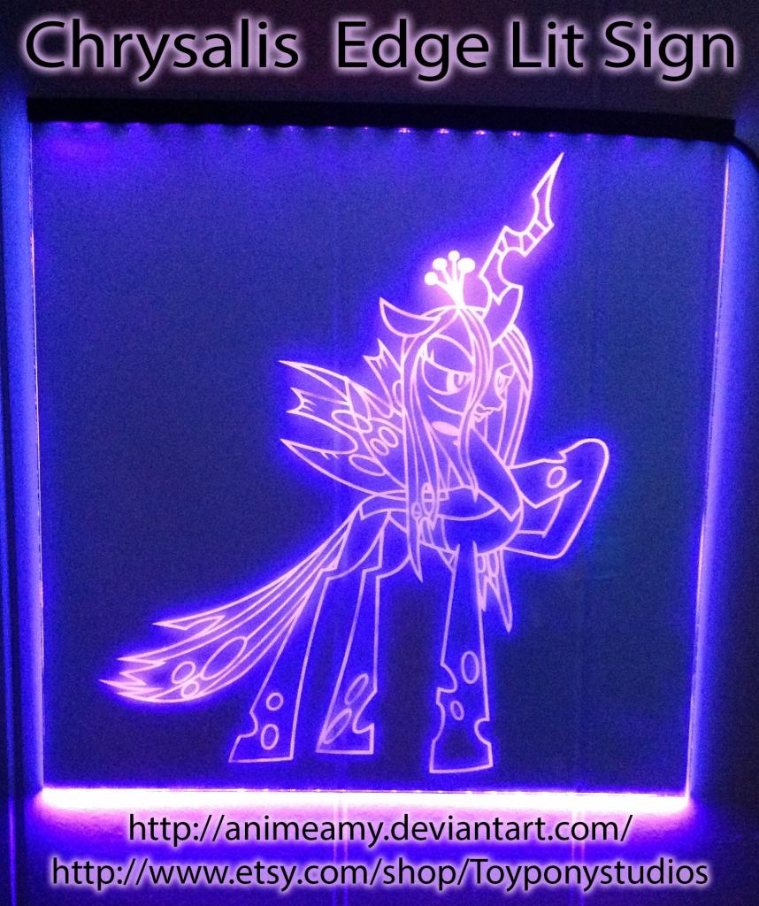 Chrysalis Glow Sign