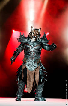 Cosplay - Khajiit in deadric armor