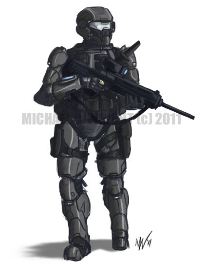 CATALYST - SDF Shock Trooper by Renerade on DeviantArt