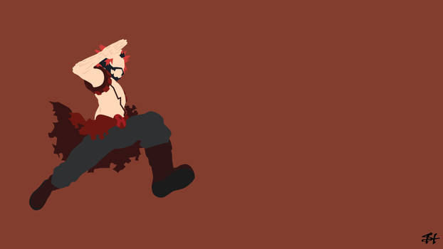 Eijiro Kirishima (BnHA) Minimalist Wallpaper