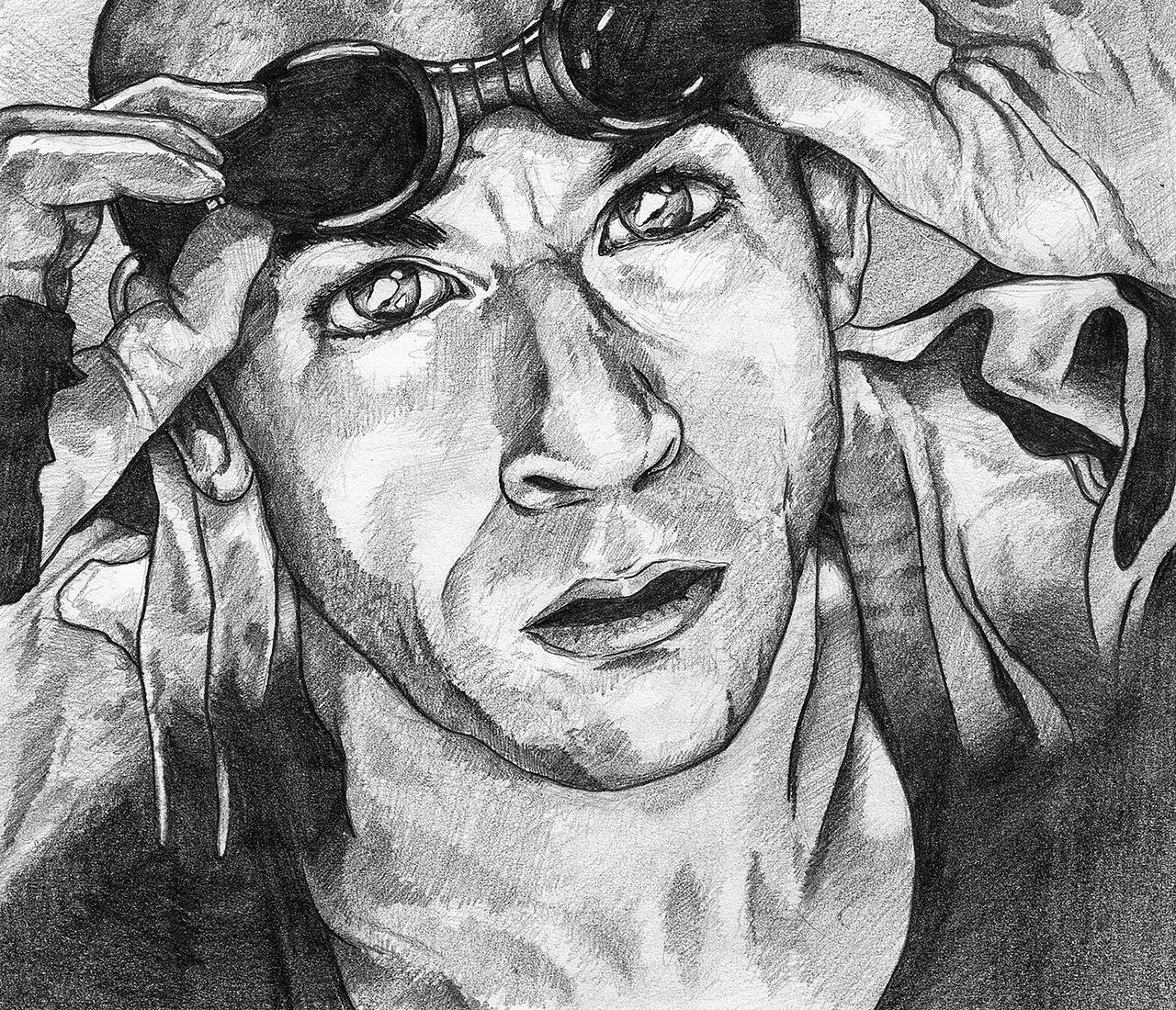 Riddick Pencil By Roberttaller On Deviantart