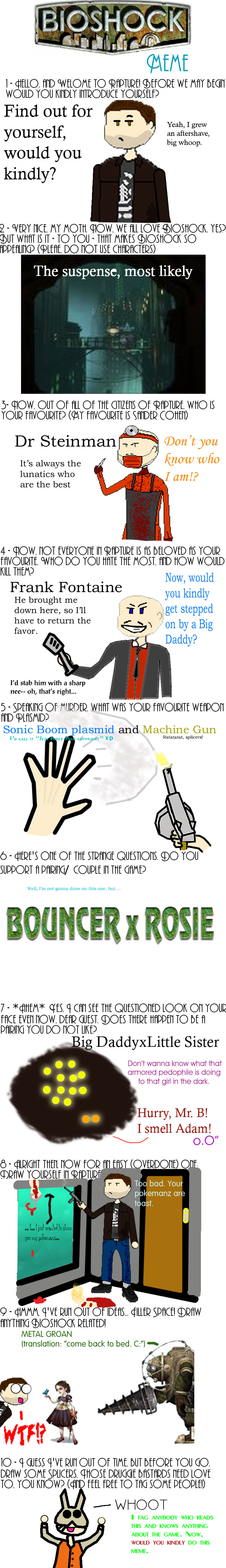 Bioshock Meme by ResidentEddy on DeviantArt