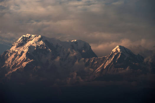 Sunset on the Annapurna