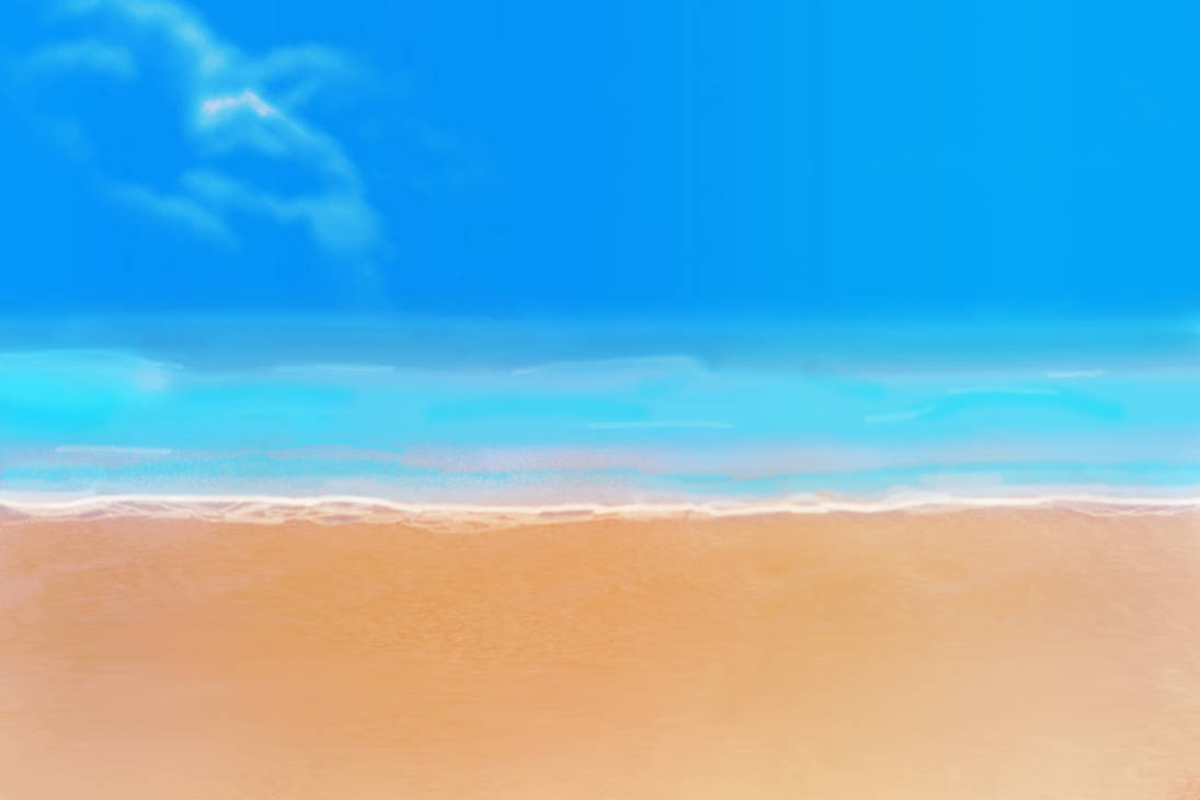 Пляж гача. Пляж арт. Мультяшная море песок. Пляж мультяшный.