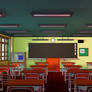 Anime Background - Classroom