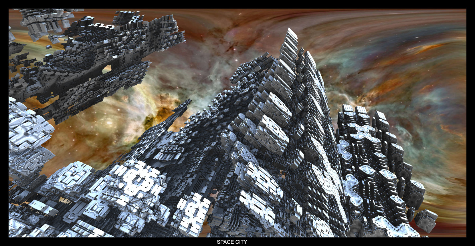 Space City I - Mandelbulb 3D