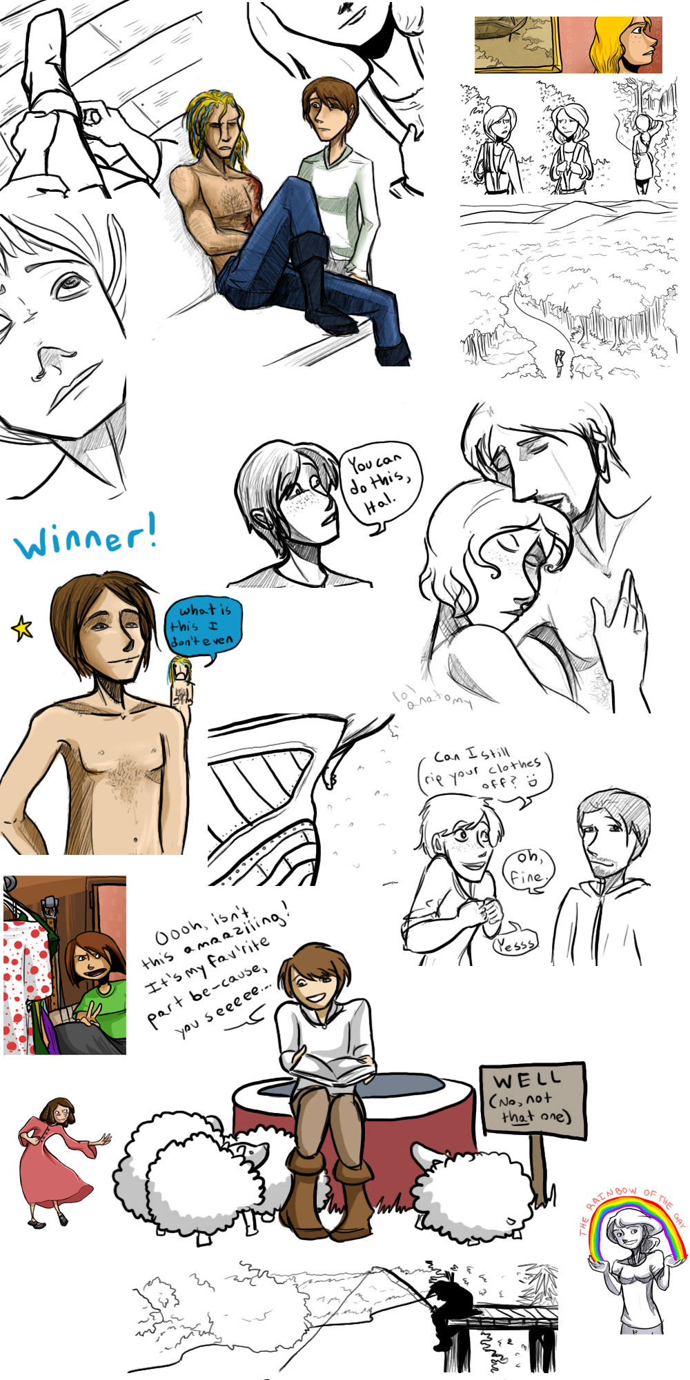 Sketchdump fandom style