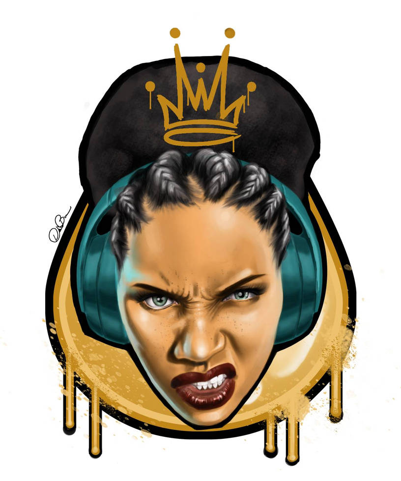 Drip Queens - Hip Hop Queens Logo by jodagrafix on DeviantArt