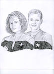 Star Trek - Tom and B'Elanna by RAN66art