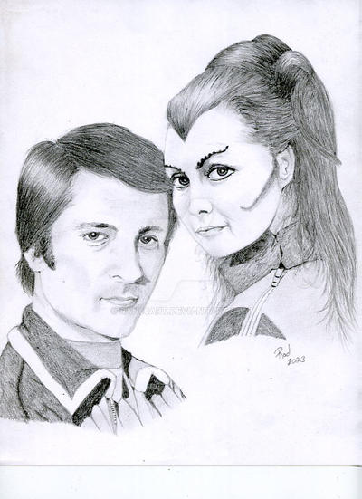 Space 1999 - Tony and Maya