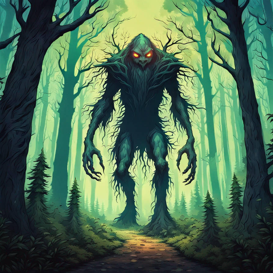 Tall Creepy Cryptid by RAN66art on DeviantArt
