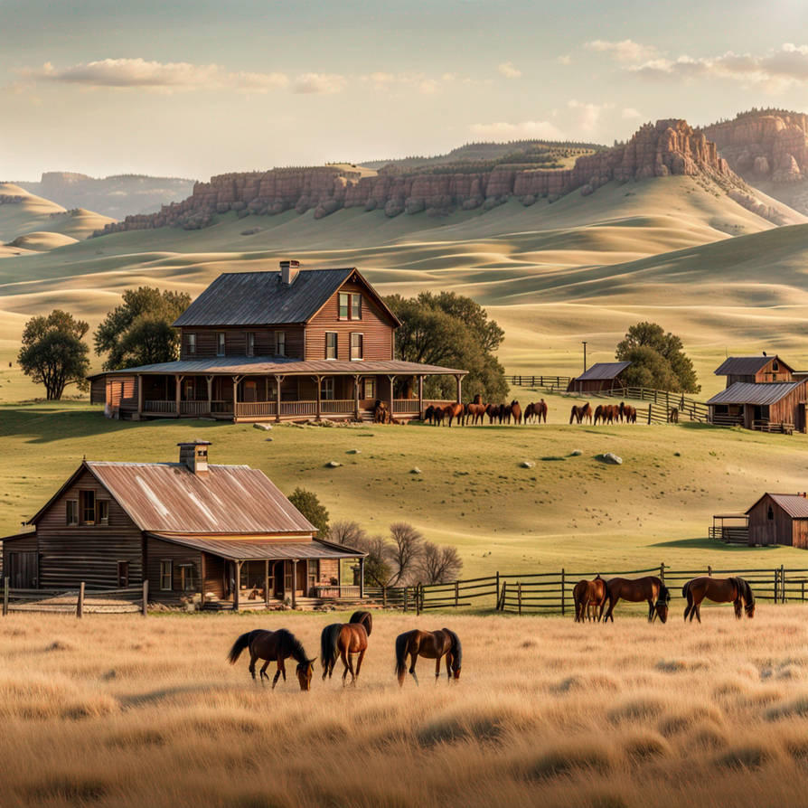 Legacy Ranch Drawings Ranch by RAN66art on DeviantArt
