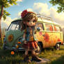 Flower Van