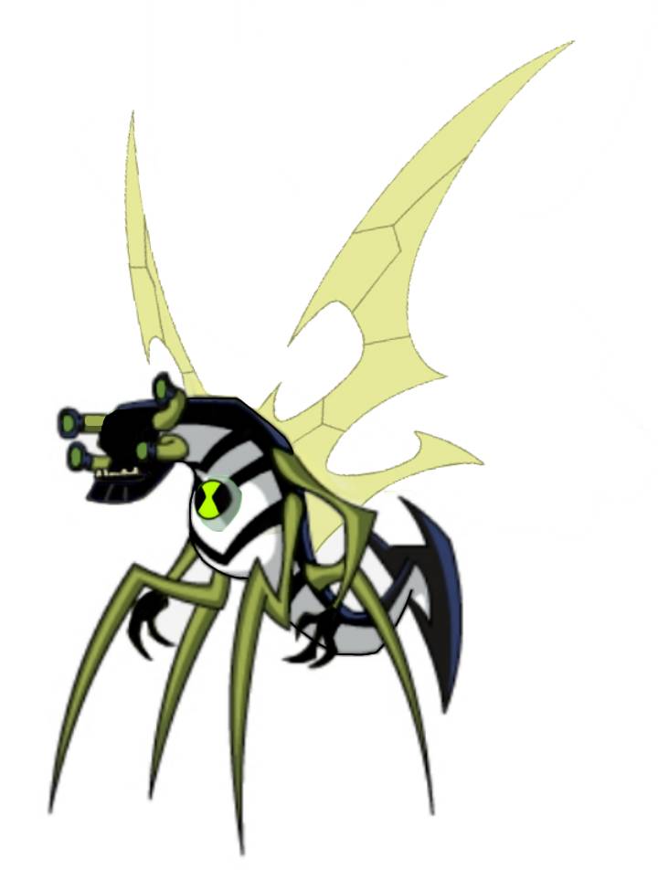 Insectoide Ben 10: Insectoide/Stinkfly 15-16 by Enzz44 on DeviantArt