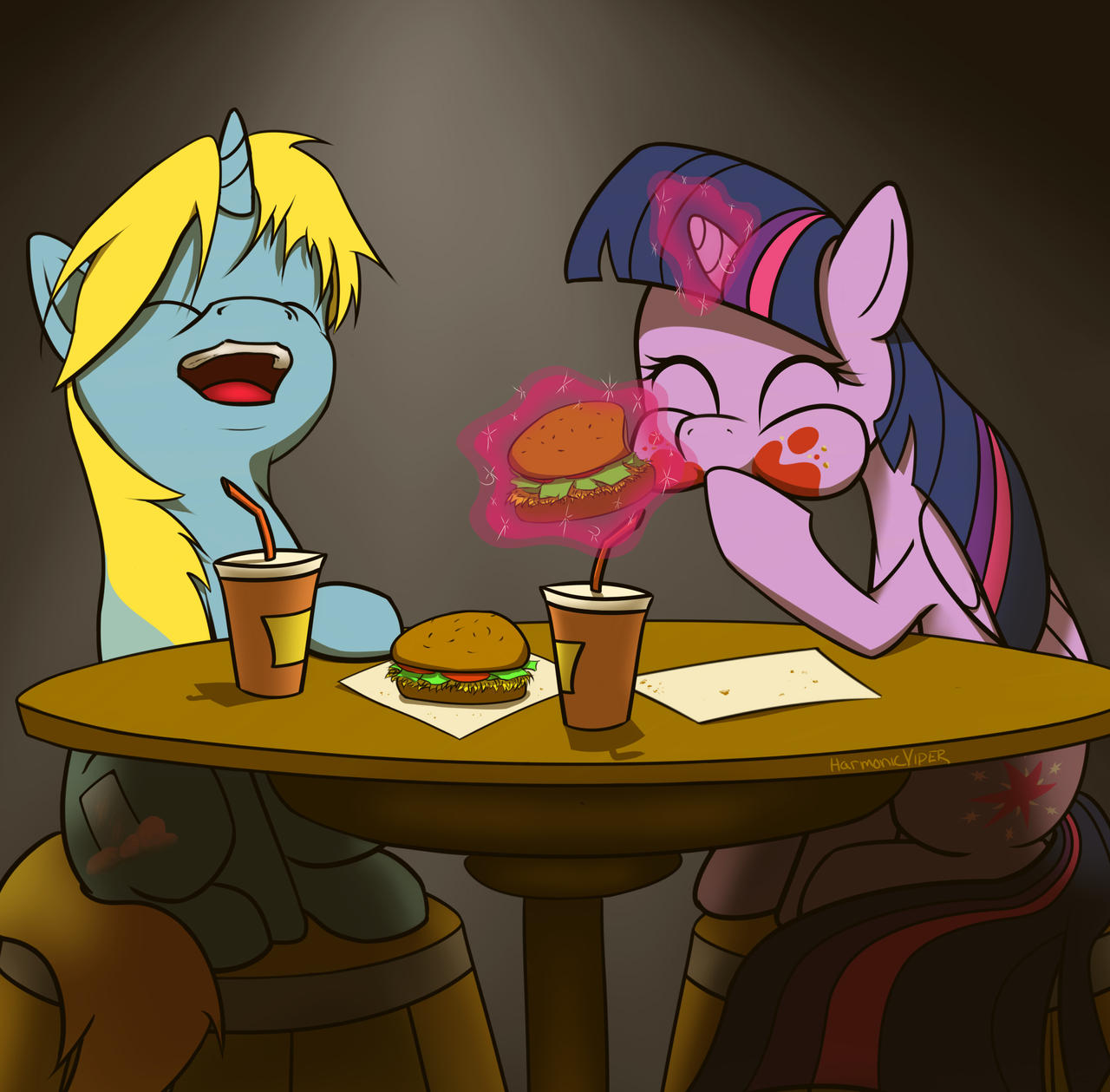 Hayburgers with Twilight