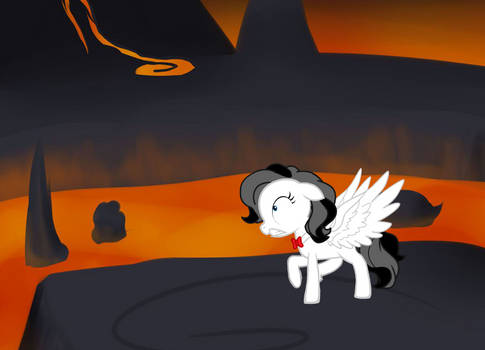 My OC stuck in lava