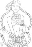 Jinx Outlines 2 by FideDraws