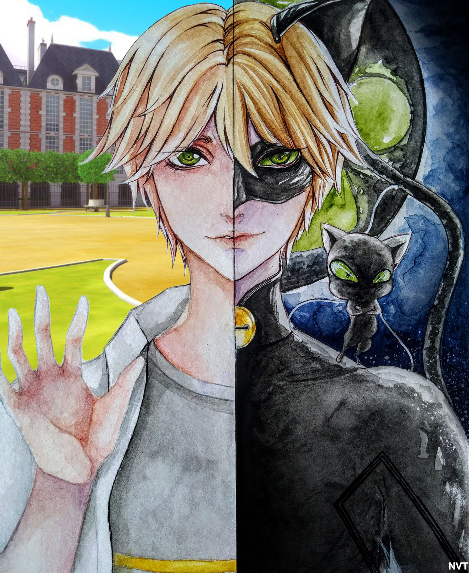 Fanart Chat Noir Miraculous Traditional Art By Teatea0794 On Deviantart Fanart Chat Noir Miraculous Traditional Art By Teatea0794 On Deviantart
